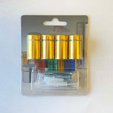 Aluminium Fitting with Satin Gold finish - 19mm Diameter x 25mm Length x M10 Thread (Copy)