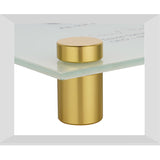 Aluminium Cap & Spacer Standoff with Natural Finish - 16mm x 25mm