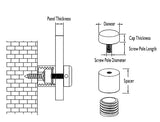 stand off spacer diagram 