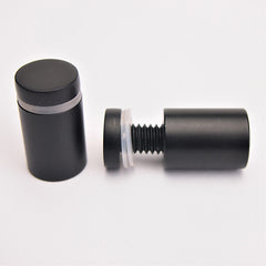 Aluminium Standoff with Satin Black Finish - 13mm x 19mm x M8 Thread