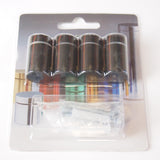 19mmx25mm satin black stand off spacer blister pack