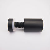 Stand off spacer 19x25mm Aluminium satin black