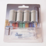 Aluminium 19mmx25mm stand off blister pack
