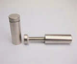 Standoff Spacer brass 19mmx25mm satin chrome 