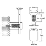 stand off spacer diagram 